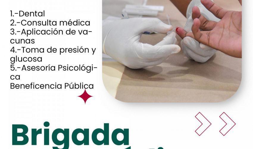 ¡Brigada de Salud en la Universidad Tecnológica de Nuevo Laredo!