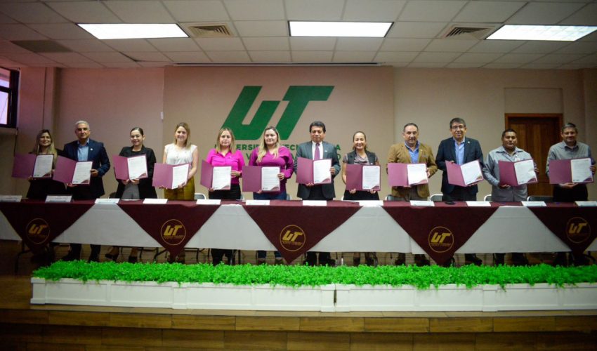 Firma convenio la UT de Nuevo Laredo con 12 Empresas Internacionales